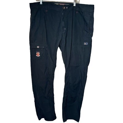 Pantalones cargo Coogi Melbourne negros parches estilo Y2K para hombre 42x35 Foto 1 de 4
