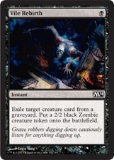 4x Vile Rebirth MTG Magic 2014 (M14) NM Magic Regular