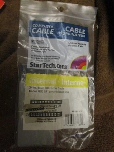 Cable de cinta de accionamiento IDE doble de 18 pulgadas 40 pines 18" starTech - Imagen 1 de 1