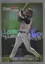2001 Fleer Triple Crown Glamour Boys Ken Griffey Jr #5GB HOF
