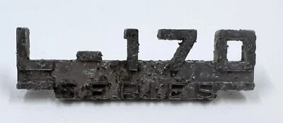 1950's IHC INTERNATIONAL L-170 SERIES TRUCK EMBLEM BADGE GENUINE ORIGINAL OEM - Bild 1 von 4