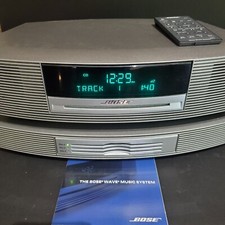 New listing
Bose Wave Music System Multi-Cd Changer & Remote Control Tested/Working Graphite