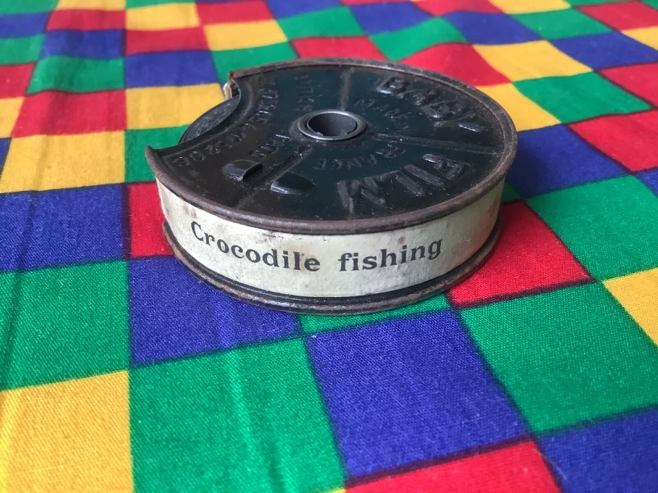 Pathe’scope 9.5mm film “CROCODILE FISHING” - Image 1 of 1