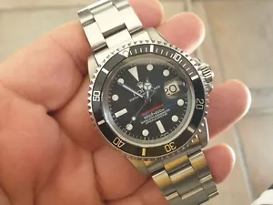 Rolex Submariner 1680 Rotschrift Only Swiss Service Ziffernblatt Box u. Papiere - Bild 1 von 16