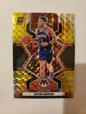 2021-22 Mosaic Devin Booker Choice Black & GOLD Prizm #'d 05/8 #193 Suns SSP - Image 1 of 3