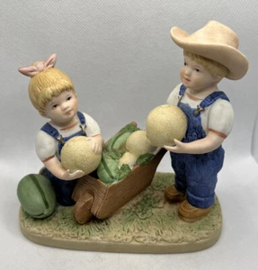 Vintage Homco Collection “Denim Days” #1512 - Picture 1 of 11