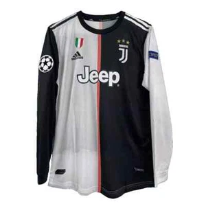 Vintage 19-20 Juventus Home Shirt - CR7 Ronaldo #7 Long Sleeve Large Size Rare - Picture 1 of 2