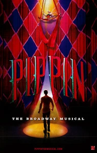 PIPPIN ~Broadway Revival Poster~ Terrence Mann ~Andrea Martin~ Rachel Ray Jones - Picture 1 of 1