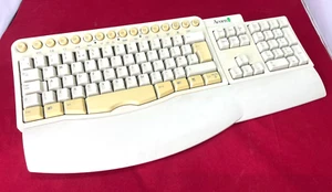 Teclado Aura (Castle) para Acorn Riscpc / A7000 P/N: 6512-QX Con Descanso Muñeca - Imagen 1 de 10