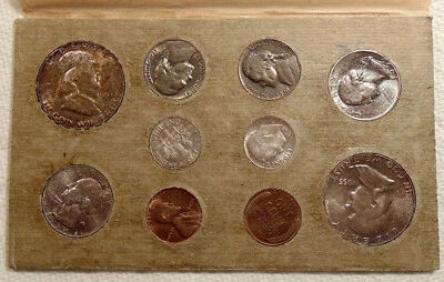 1955 Mint Set in the Original packaging and Coins in the CardBoard Holders - Image 1 of 4