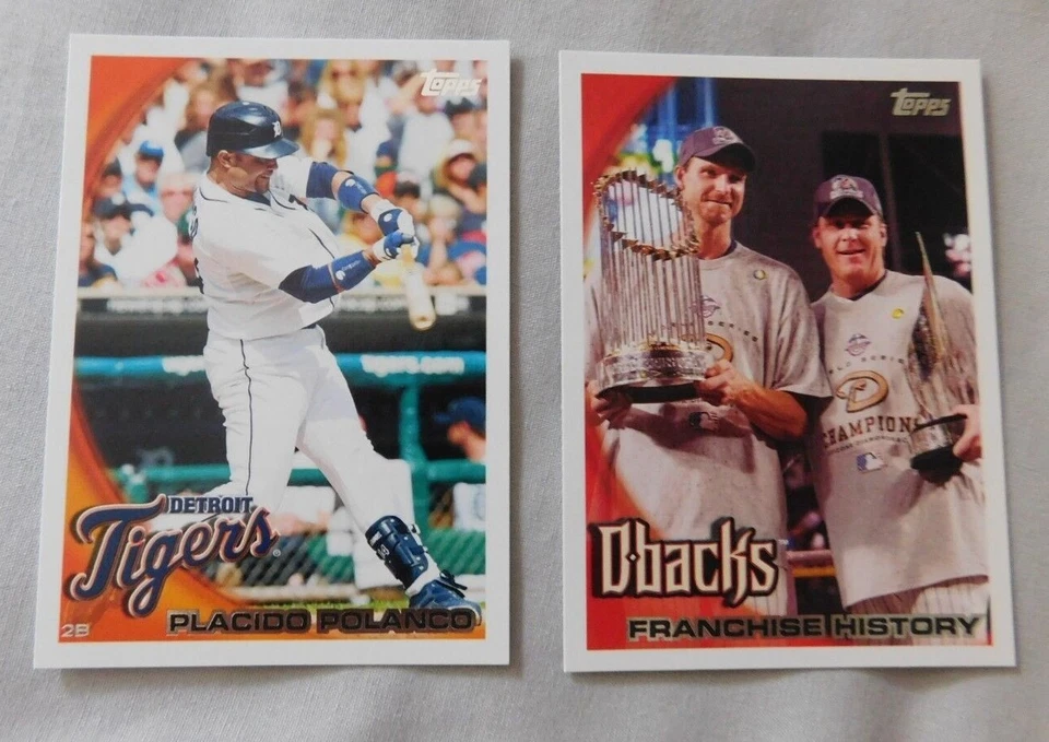 2010 Topps Baseball #251-500 Baseball Card  Pick one - Image 1 of 1