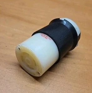 Conector de bloqueo Hubbell bloqueo de giro giratorio L16-30R 30A 480V 3 fases HBL2733 BIN40 - Imagen 1 de 3