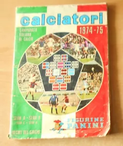 ED. PANINI ALBUM FIGURINE CALCIATORI 1974/75 CPL - 15 ORIGINALE DA RECUPERO !! - Foto 1 di 24