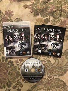 Injustice: Gods Among Us (Sony PlayStation 3 PS3) Complete In Box Nice Shape !! - Picture 1 of 1