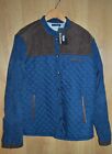 Mens Blu Jacket Coat for Men UK Size 2XL Lightweight Casual