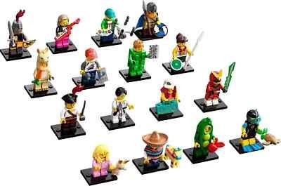 Complete Set of (16) Lego Series 20 Minifigures 71027 New Factory Sealed 2020 - Image 1 of 4