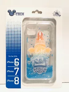 Disney Parks D-Tech Mickey Mouse Surfboard iPhone Case For 6S 7 8 NEW - Picture 1 of 3
