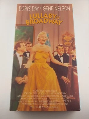 Lullaby of Broadway (VHS) 1951 Doris Day, Gene Nelson, S.Z. Sakall TESTED Foto 1 de 3