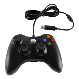 Wired Controller for Xbox 360 Controller for PC Windows Linux Desktop Gamepad - Picture 1 of 11