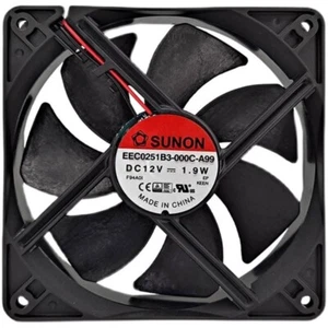 SUNON EEC0251B3-000C-A99 12V 1.9W 12025 12CM Cooling Fan - Picture 1 of 3
