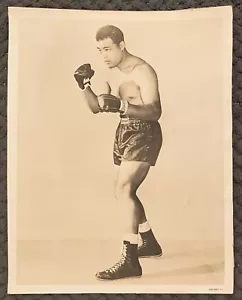 1949 JOE LOUIS HEAVYWEIGHT BOXING CHAMPION ORIGINALE 8x10 FOTO - Foto 1 di 2