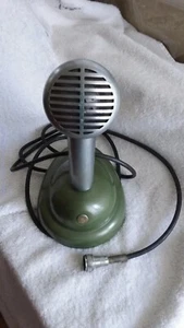 Shure Brothers 520SL Desk Microphone Public School Vintage Collectible - Picture 1 of 12