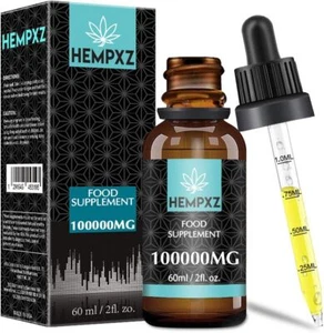 Aceite de cáñamo orgánico cáñamo 100,0000 mg alta resistencia RÁPIDO LIBRE P&P - Imagen 1 de 7