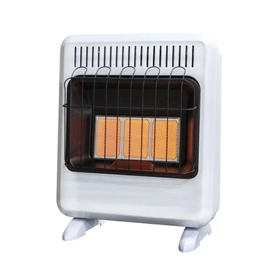 Mr. Heater 20.000 BTU Aquecedor Radiante Sem Ventilação, Combustível Duplo, Gás Natural, LP, - Imagem 1 de 4