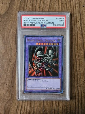 Black Skull Dragon MRD-EN018 Metal Raiders 25th Anniversary Edition PSA 9 - Image 1 of 4
