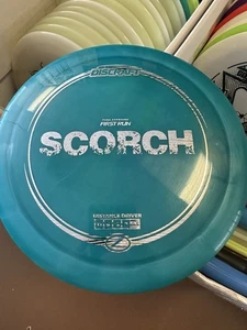 Discraft Scorch First Run Disc Golf Driver Teal - Picture 1 of 2