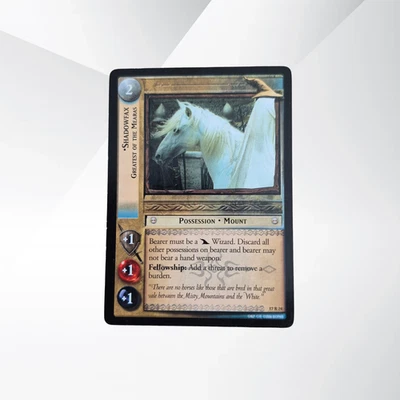 17R24 Shadowfax: Greatest of The Mearas LOTR TCG The Rise of Saruman - Image 1 of 4