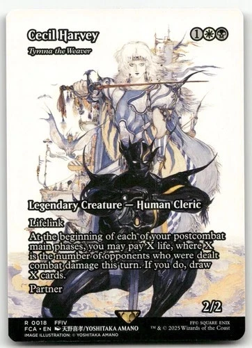 Cecil Harvey - Tymna the Weaver (Showcase) #18 (NM) Final Fantasy FCA Magic MTG - Image 1 of 1