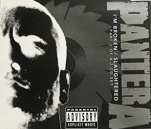 PANTERA ~ I'M BROKEN / SLAUGHTERED & 2 LIVE ~ 4 TRACK CD ~ Disc 2 ~ GUT / GEBRAUCHT - Bild 1 von 10