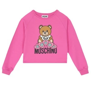 Moschino Sweatshirt  Girl 4 Y Pink Teen Kid Moschino Toy - Picture 1 of 4