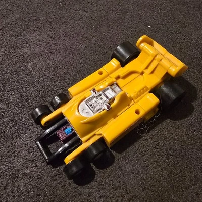 Vintage Transformers G1 1985 Stunticon Drag Strip Menasor Yellow Race Car Hasbro - Image 1 of 4