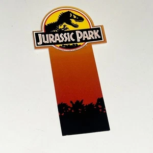 Jurassic Park Promo Bookmark 1992 Steven Spielberg Amblin T-Rex - Picture 1 of 8