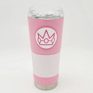 Universal Studios Epic Universe Super Nintendo World Princess Peach Tumbler New - Picture 1 of 2