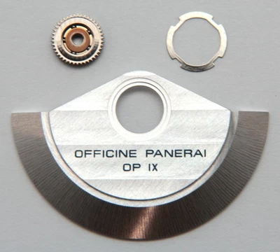 GENUINO PANERAI 7750 Rotor, Eje y Cojinete Movimiento OP III Reloj Piezas OEM Foto 1 de 4