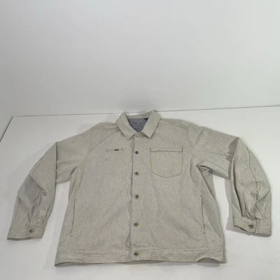 Jaqueta jeans masculina Mecca XXL lavagem leve jeans hip hop rap vintage anos 90 folgada - Imagem 1 de 4