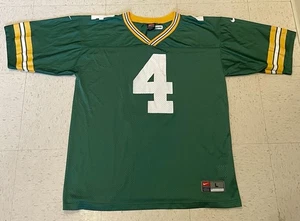 Vintage Green Bay Packers Nike NFL Football Jersey Brett Favre Men’s L USA 90s - Picture 1 of 9