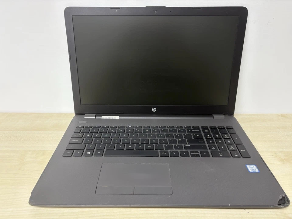 HP Laptop Notebook 250 G6 Intel i5-7020u 4GB RAM 120GB Win 11 DEAD BATTERY READ - Image 1 of 4