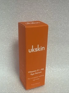 ukLash ukskin Vitamin C + HA Eye Serum 15ml New & Boxed - Picture 1 of 7