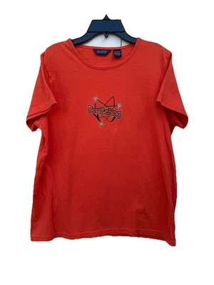 Camiseta unisex Austin Clothing Co. talla L mangas cortas naranja hechizante  Foto 1 de 4