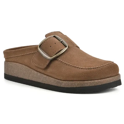 Zueco de cuero Bueno cómodo para mujer Foto 1 de 4