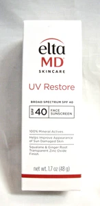 EltaMD Breitband LSF 40 Gesichts-Sonnencreme (1,7 oz) EXP 04/2026 - Bild 1 von 3