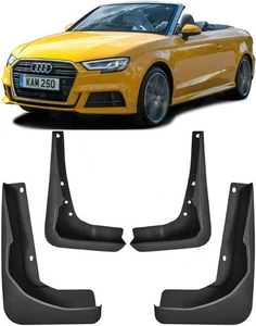 Genuine Splash Guards Mud Flaps For 2016-2020 Audi S3 Saloon Cabriolet A3 S Line - Picture 1 of 7