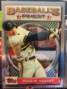 1993 Topps Finest Robin Yount #192 - Picture 1 of 2