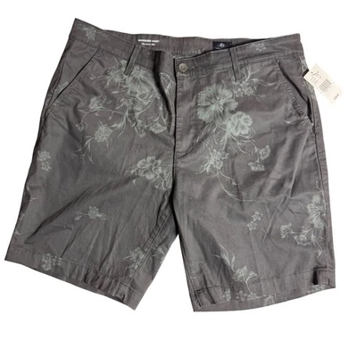Pantalones Cortos AG Adriano Goldschmied Wanderer Ajustados Gris Floral Para Hombre Talla 38 Foto 1 de 4