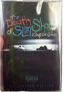 LIMITED EDITION EMINEM THE DEATH OF SLIM SHADY (COUP DE GRACE) RED CASSETTE TAPE - Picture 1 of 2