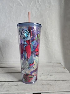 Starbucks 2023 Holiday Rose Iridescent 24 oz Tumbler NO TOPPER - Picture 1 of 4